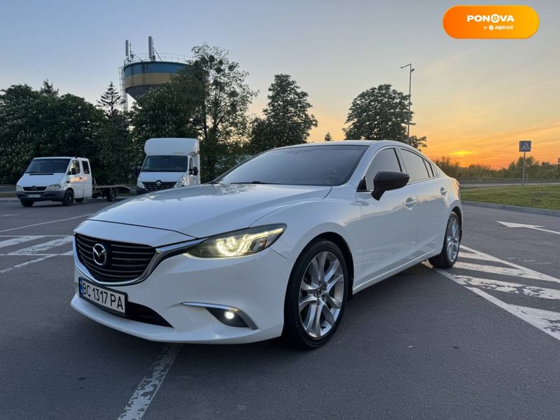 Mazda 6, 2015, Бензин, 2.5 л., 160 тис. км, Седан, Білий, Рівне Cars-Pr-60300 фото