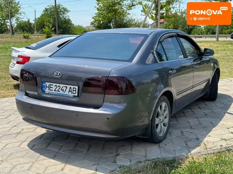Kia Magentis, 2008 р., Газ пропан-бутан / Бензин, 275 тис. км, Седан, Сірий, Миколаїв AT-10419546 фото