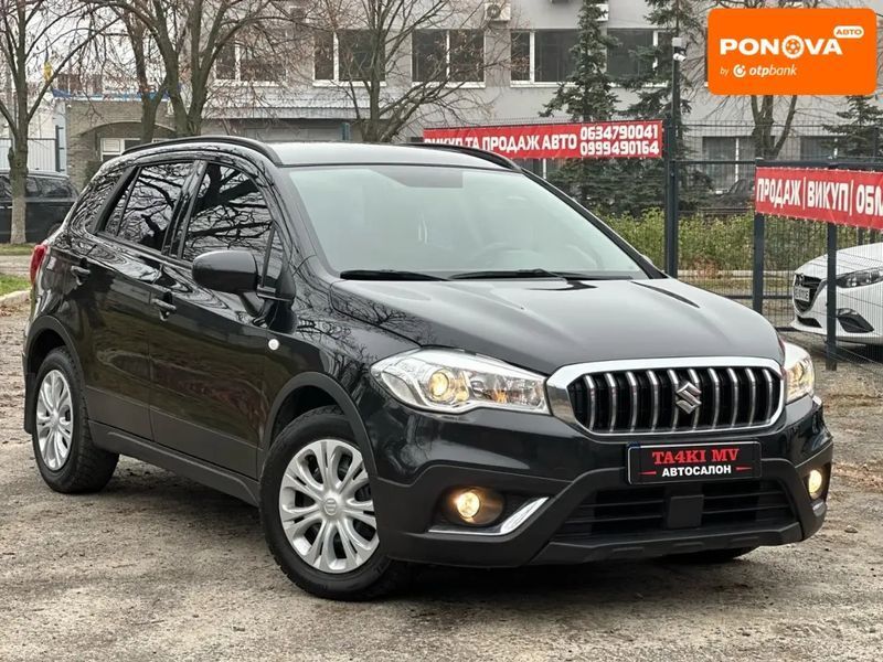 Suzuki SX4, 2017 р., Газ пропан-бутан / Бензин, 80 тис. км, Позашляховик / Кросовер, Чорний, Дніпро (Дніпропетровськ) AT-10406343 фото
