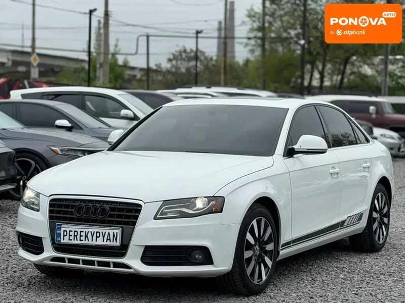 Audi A4, 2008 р., Бензин, 164 тис. км, Седан, Білий, Дніпро (Дніпропетровськ) AT-10417733 фото