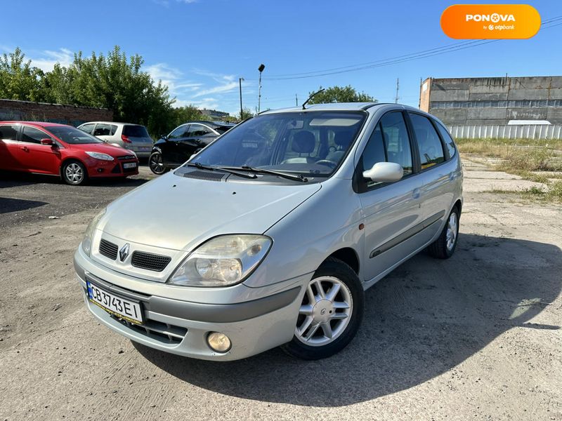 Renault Scenic, 2003, Бензин, 1.6 л., 214 тис. км, Мінівен, Сірий, Ніжин 107840 фото