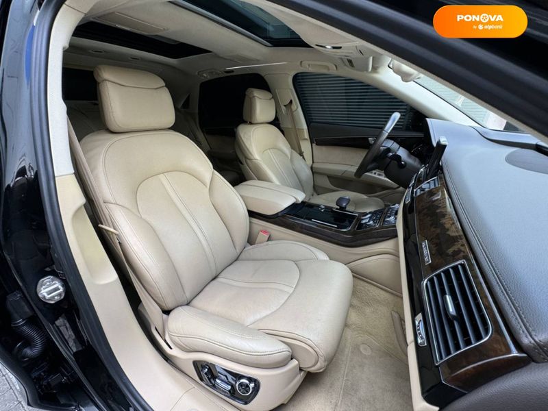 Audi A8, 2014, Бензин, 3 л., 143 тис. км, Седан, Чорний, Київ 103803 фото