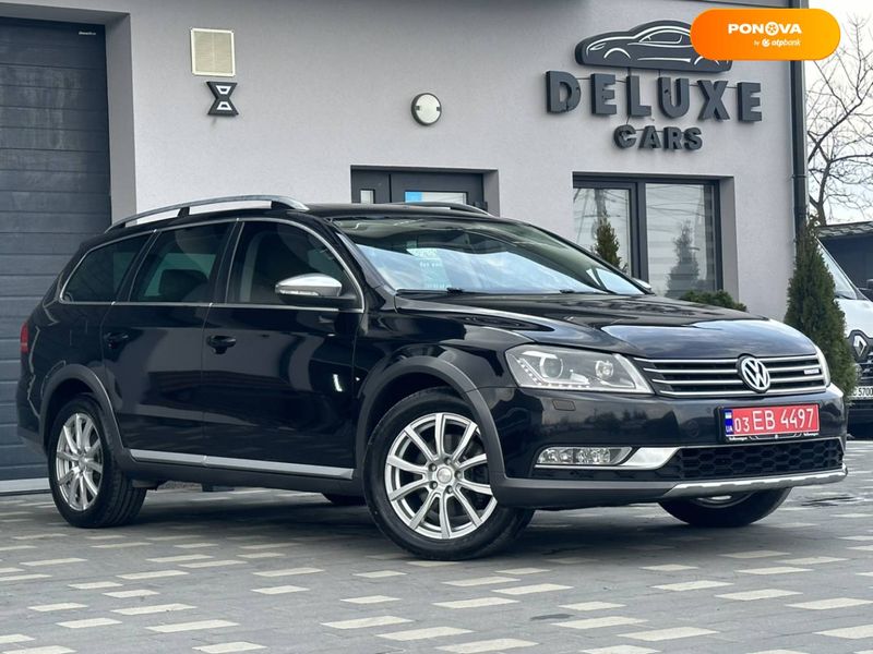 Volkswagen Passat Alltrack, 2014, Дизель, 2 л., 227 тис. км, Універсал, Чорний, Дрогобич 48005 фото