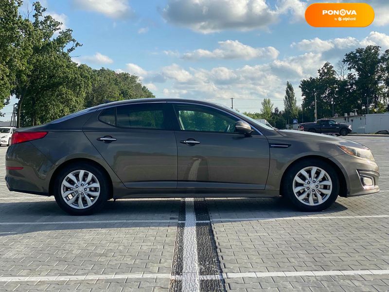 Kia Optima, 2014, Бензин, 2.36 л., 210 тис. км, Седан, Сірий, Київ 103277 фото