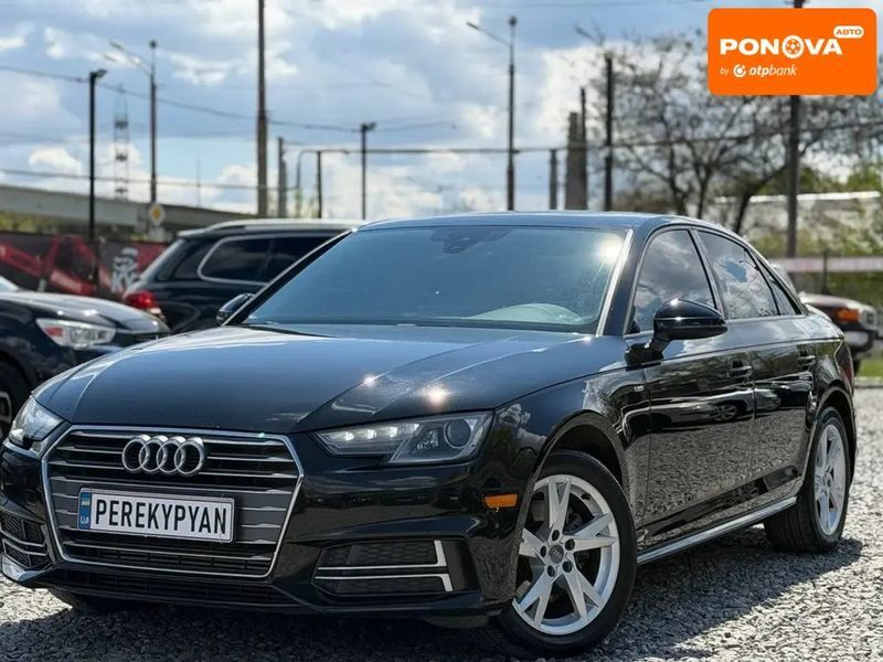 Audi A4, 2017 р., Бензин, 167 тис. км, Седан, Чорний, Дніпро (Дніпропетровськ) AT-10417783 фото