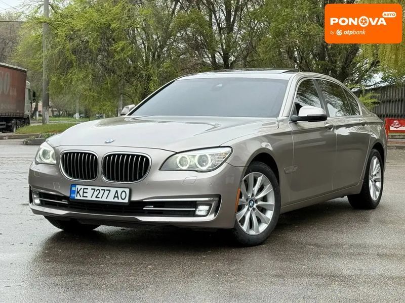 BMW 7 Series, 2015 р., Бензин, 137 тис. км, Седан, Коричневий, Дніпро (Дніпропетровськ) AT-10415384 фото