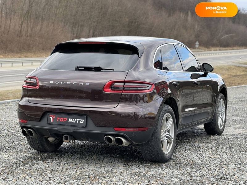 Porsche Macan, 2015, Бензин, 3 л., 206 тис. км, Позашляховик / Кросовер, Коричневий, Львів 99812 фото