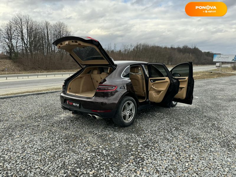 Porsche Macan, 2015, Бензин, 3 л., 206 тис. км, Позашляховик / Кросовер, Коричневий, Львів 99812 фото