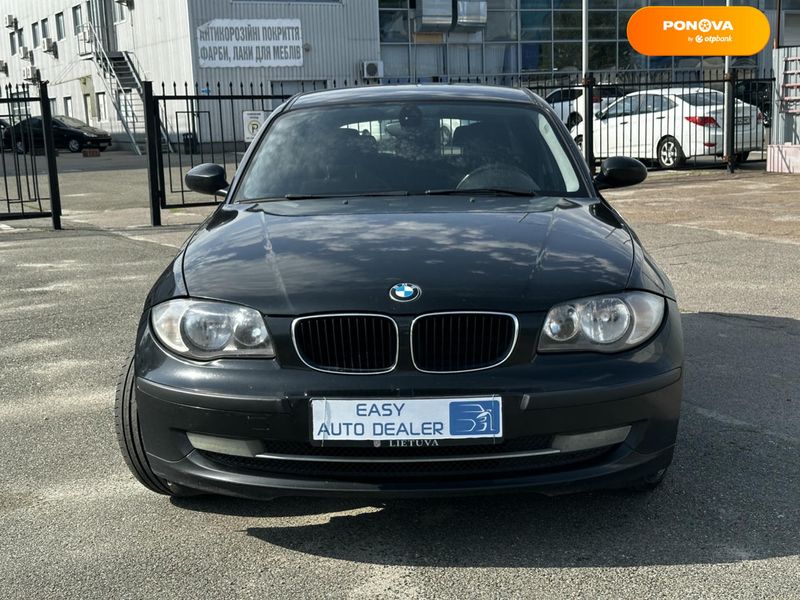 BMW 1 Series, 2008, Дизель, 2 л., 382 тис. км, Хетчбек, Чорний, Київ 107549 фото