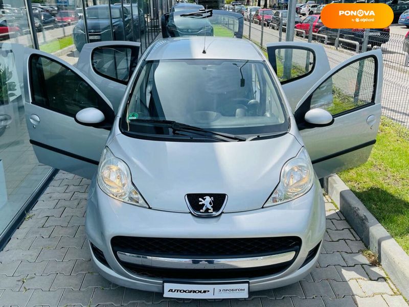 Peugeot 107, 2011, Бензин, 1 л., 121 тис. км, Хетчбек, Сірий, Одеса 42577 фото