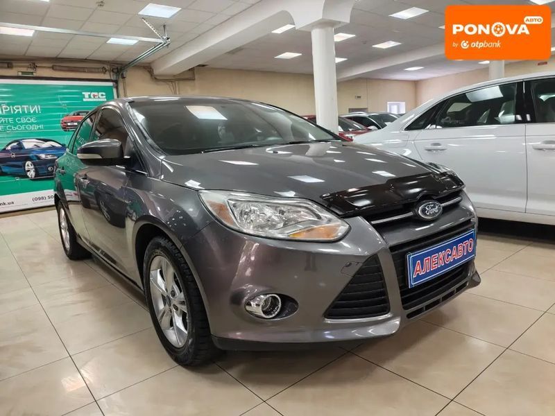 Ford Focus, 2014 р., Бензин, 227 тис. км, Седан, Сірий, Кропивницький (Кіровоград) AT-10417823 фото