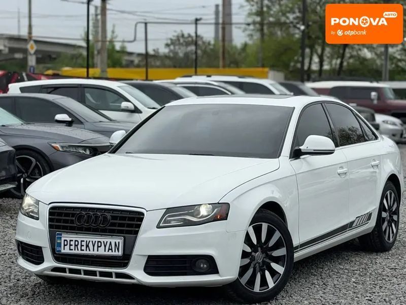 Audi A4, 2008 р., Бензин, 164 тис. км, Седан, Білий, Дніпро (Дніпропетровськ) AT-10417733 фото
