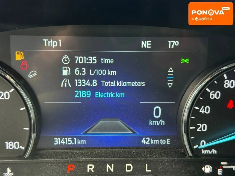 Ford Escape, 2022 р., Гібрид (HEV), 31 тис. км, Позашляховик / Кросовер, Чорний, Рівне AT-10404345 фото