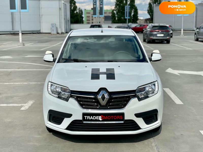 Renault Logan, 2019, Бензин, 0.9 л., 64 тис. км, Седан, Білий, Київ 107508 фото