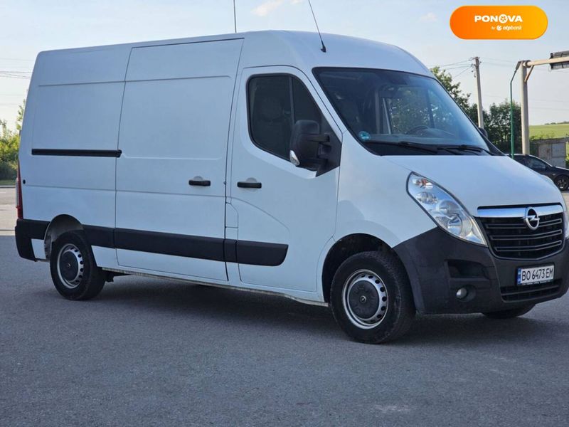 Opel Movano, 2015, Дизель, 2.3 л., 303 тис. км, Вантажний фургон, Білий, Тернопіль 98827 фото