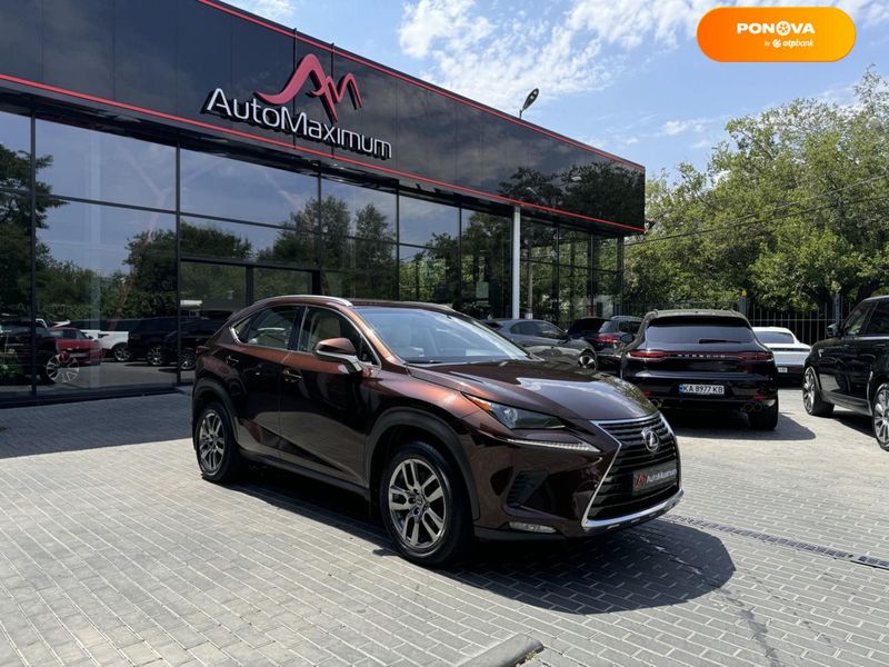 Lexus NX, 2018, Бензин, 1.99 л., 93 тис. км, Позашляховик / Кросовер, Коричневий, Одеса 107336 фото