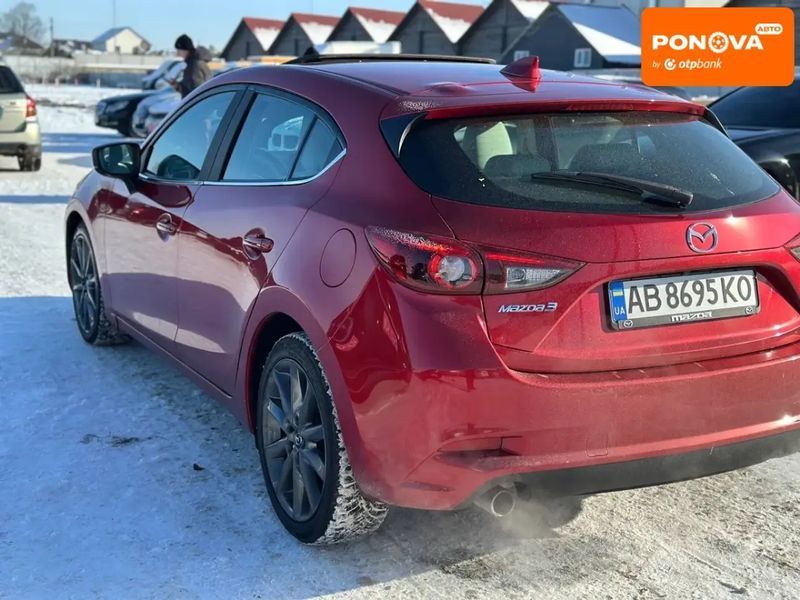 Mazda 3, 2018 р., Бензин, 80 тис. км, Седан, Червоний, Вінниця AT-10409159 фото