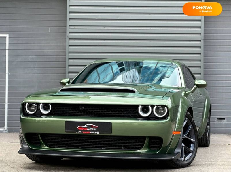 Dodge Challenger, 2021, Бензин, 5.7 л., 81 тыс. км, Купе, Зеленый, Киев 43963 фото