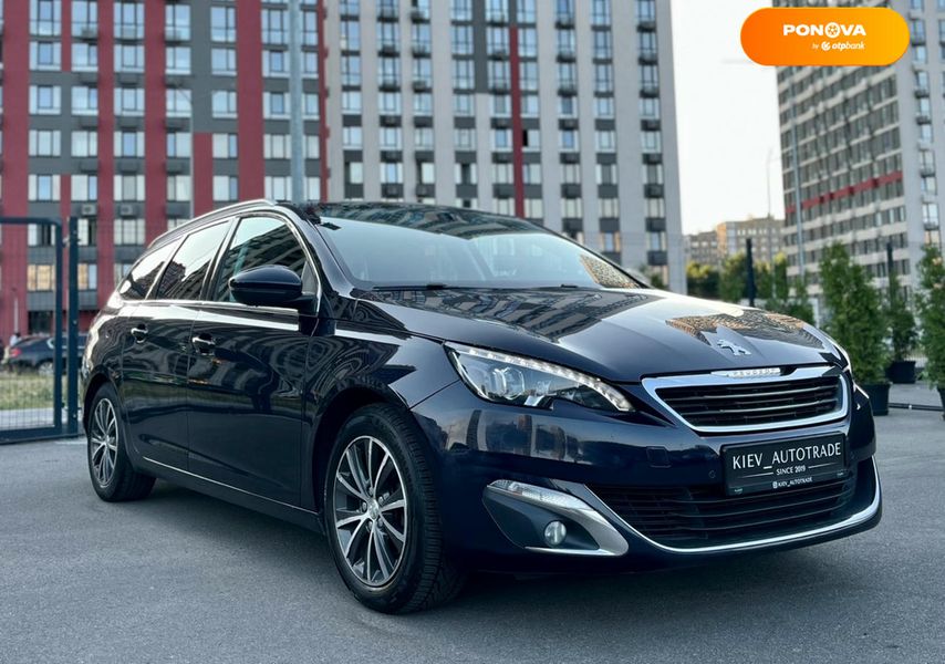 Peugeot 308, 2015, Дизель, 1.56 л., 260 тыс. км, Универсал, Синий, Киев 111318 фото