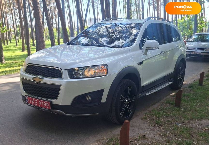 Chevrolet Captiva, 2013, Дизель, 2 л., 172 тис. км, Позашляховик / Кросовер, Білий, Київ Cars-Pr-68660 фото