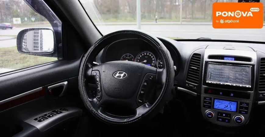 Hyundai Santa FE, 2006 р., Дизель, 245 тис. км, Позашляховик / Кросовер, Чорний, Харків AT-10405567 фото