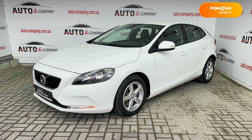 Volvo V40, 2018, Дизель, 2 л., 183 тис. км, Хетчбек, Білий, Львів 38530 фото