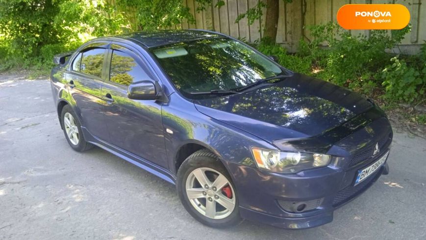 Mitsubishi Lancer, 2007, Газ пропан-бутан / Бензин, 2 л., 173 тис. км, Седан, Синій, Суми Cars-Pr-68136 фото