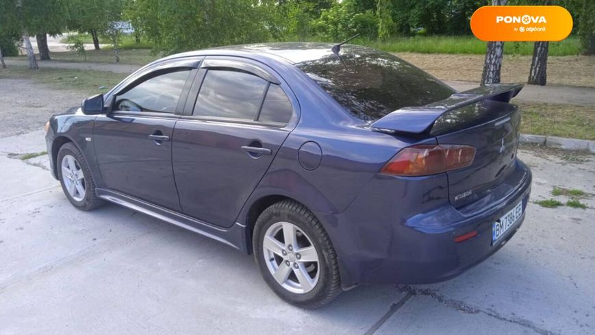 Mitsubishi Lancer, 2007, Газ пропан-бутан / Бензин, 2 л., 173 тыс. км, Седан, Синий, Сумы Cars-Pr-68136 фото