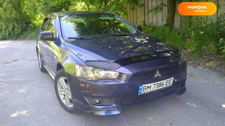 Mitsubishi Lancer, 2007, Газ пропан-бутан / Бензин, 2 л., 173 тис. км, Седан, Синій, Суми Cars-Pr-68136 фото