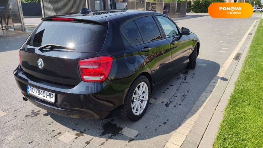 BMW 1 Series, 2013, Дизель, 1.6 л., 200 тис. км, Хетчбек, Чорний, Ужгород Cars-Pr-65801 фото