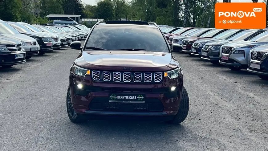 Jeep Compass, 2022 г., Бензин, 121 тыс. км, Внедорожник / Кроссовер, Красный, Полтава AT-10417353 фото