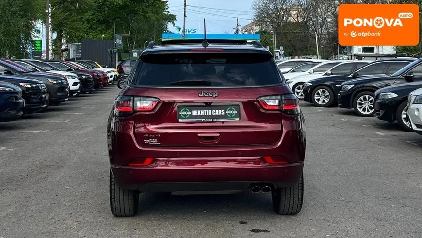 Jeep Compass, 2022 г., Бензин, 121 тыс. км, Внедорожник / Кроссовер, Красный, Полтава AT-10417353 фото