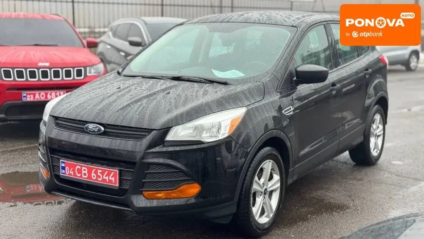 Ford Escape, 2015 р., Бензин, 93 тис. км, Позашляховик / Кросовер, Чорний, Полтава AT-10411239 фото
