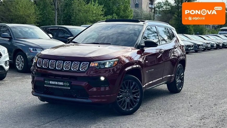 Jeep Compass, 2022 г., Бензин, 121 тыс. км, Внедорожник / Кроссовер, Красный, Полтава AT-10417353 фото