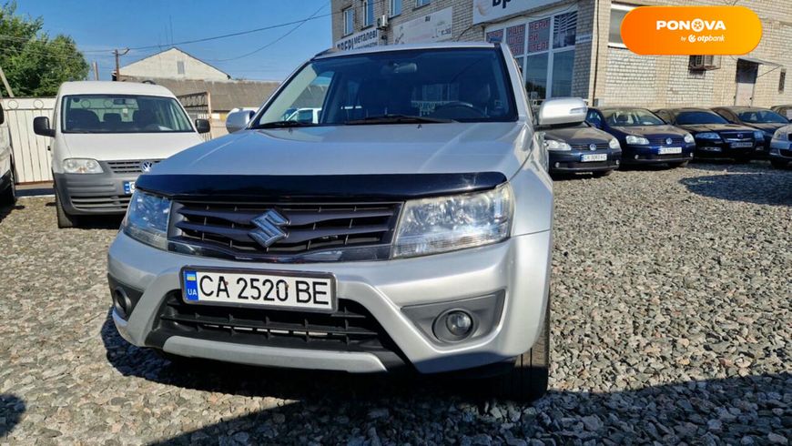 Suzuki Grand Vitara, 2014, Газ пропан-бутан / Бензин, 2.39 л., 117 тыс. км, Внедорожник / Кроссовер, Серый, Смела 107423 фото