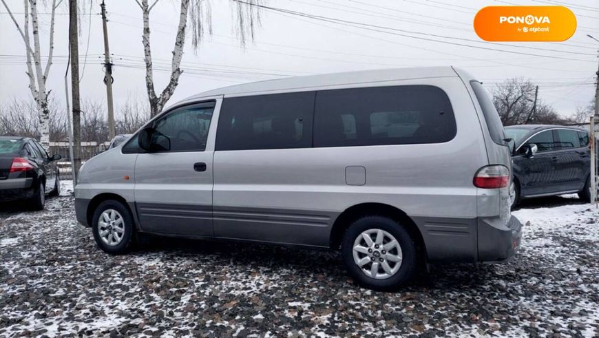 Hyundai H-1, 2006, Газ пропан-бутан / Бензин, 2.4 л., 202 тис. км, Мінівен, Сірий, Сміла 12012 фото