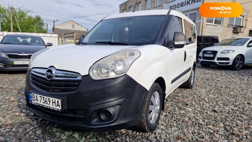 Opel Combo, 2015, Дизель, 1.6 л., 186 тис. км, Мінівен, Білий, Сміла 39480 фото