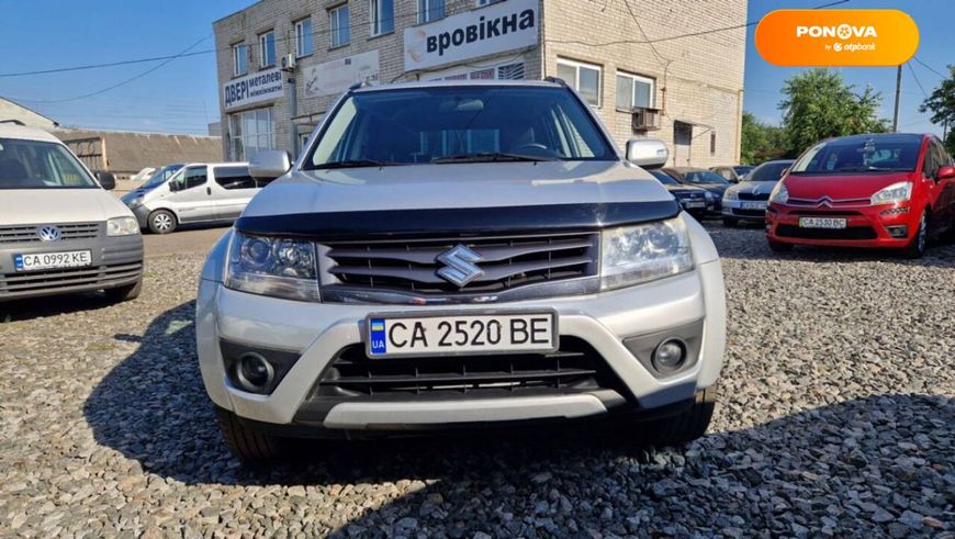 Suzuki Grand Vitara, 2014, Газ пропан-бутан / Бензин, 2.39 л., 117 тыс. км, Внедорожник / Кроссовер, Серый, Смела 107423 фото