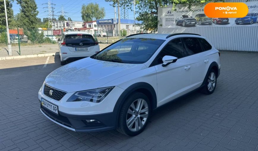 SEAT Leon, 2015, Дизель, 1.97 л., 155 тис. км, Універсал, Білий, Київ Cars-Pr-61535 фото