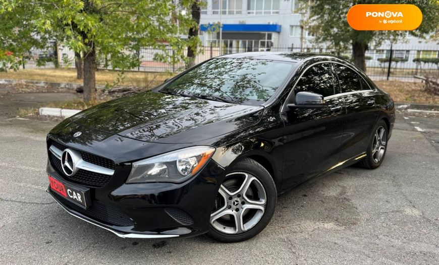 Mercedes-Benz CLA-Class, 2017, Бензин, 2 л., 173 тис. км, Седан, Чорний, Київ 53090 фото