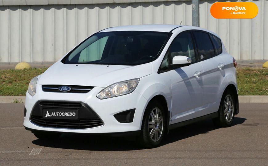 Ford C-Max, 2012, Бензин, 1.6 л., 141 тис. км, Мінівен, Білий, Київ 101624 фото