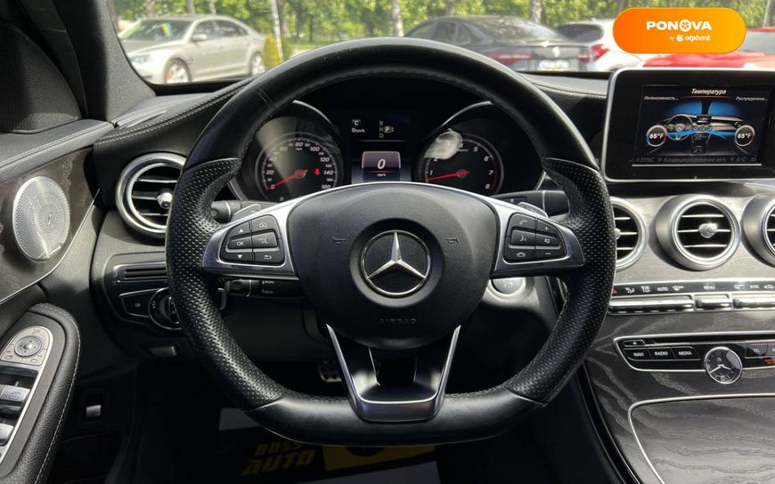 Mercedes-Benz C-Class, 2014, Бензин, 3 л., 130 тис. км, Седан, Чорний, Львів 44015 фото