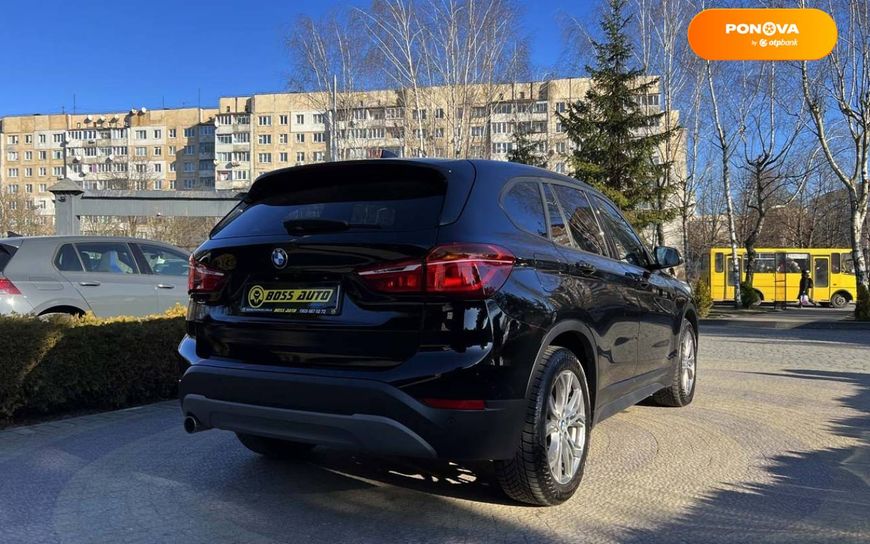 BMW X1, 2016, Дизель, 2 л., 194 тис. км, Позашляховик / Кросовер, Чорний, Львів 13185 фото