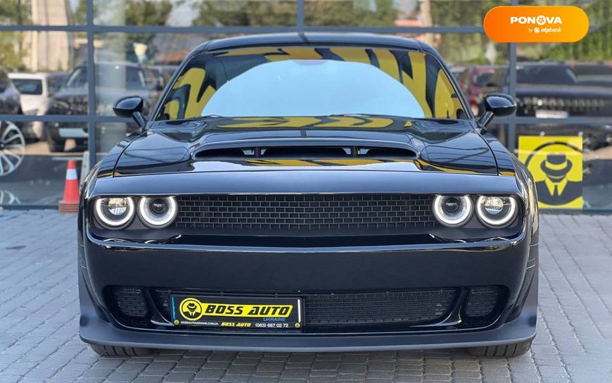 Dodge Challenger, 2018, Бензин, 3.6 л., 100 тыс. км, Купе, Чорный, Ивано Франковск 38877 фото