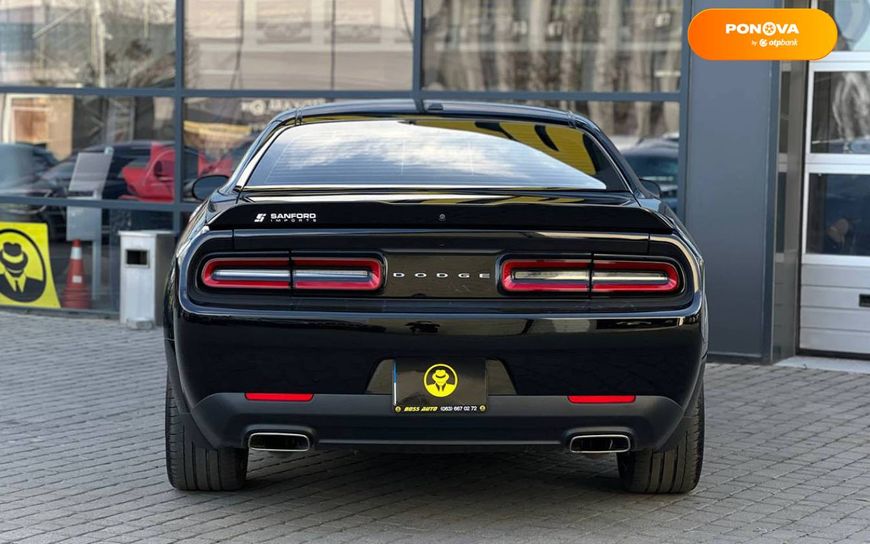 Dodge Challenger, 2018, Бензин, 3.6 л., 100 тыс. км, Купе, Чорный, Ивано Франковск 38877 фото