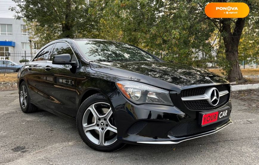 Mercedes-Benz CLA-Class, 2017, Бензин, 2 л., 173 тыс. км, Седан, Чорный, Киев 53090 фото