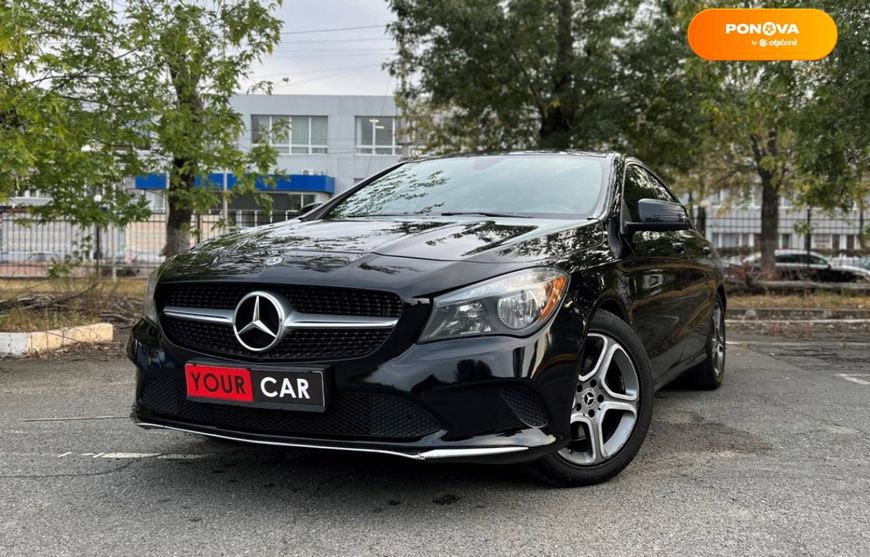 Mercedes-Benz CLA-Class, 2017, Бензин, 2 л., 173 тис. км, Седан, Чорний, Київ 53090 фото