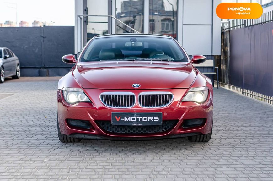 BMW M6, 2006, Бензин, 5 л., 108 тыс. км, Купе, Красный, Киев 43429 фото