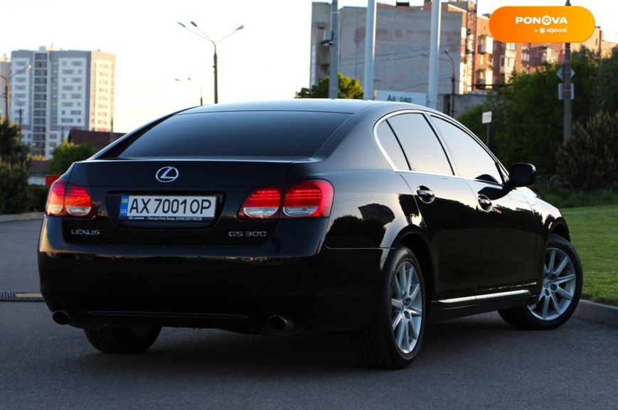 Lexus GS, 2006, Бензин, 3 л., 241 тис. км, Седан, Чорний, Харків 47147 фото