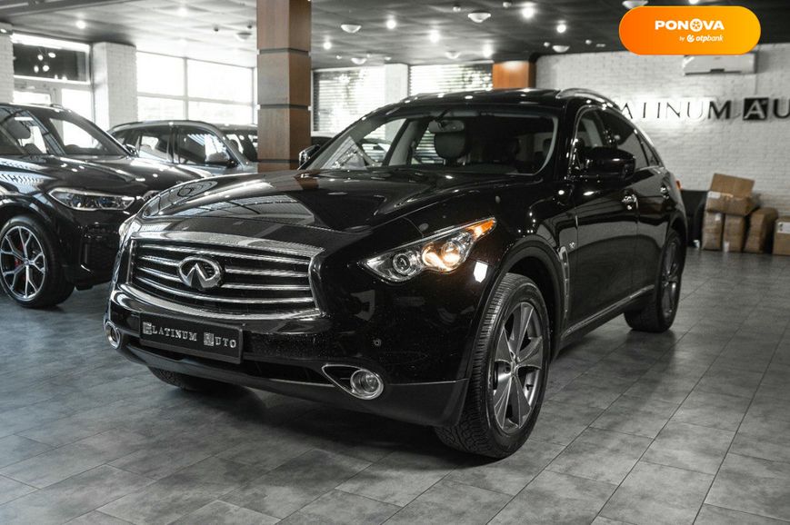 Infiniti QX70, 2015, Бензин, 3.7 л., 171 тис. км, Позашляховик / Кросовер, Чорний, Одеса 108243 фото